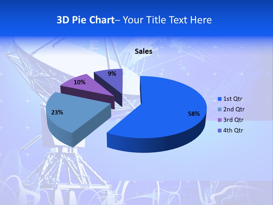 Universe Technology Dishes PowerPoint Template
