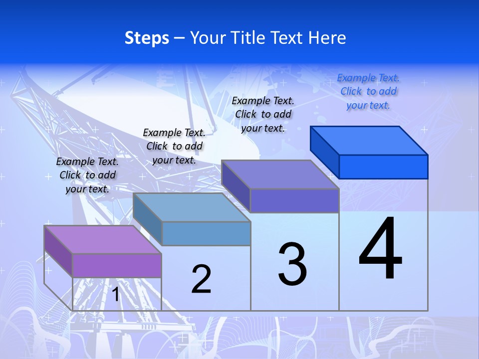 Universe Technology Dishes PowerPoint Template