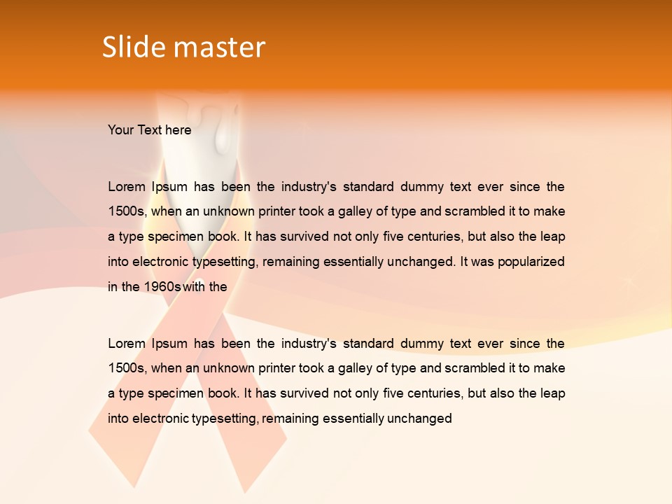 Light Isolated Hope PowerPoint Template