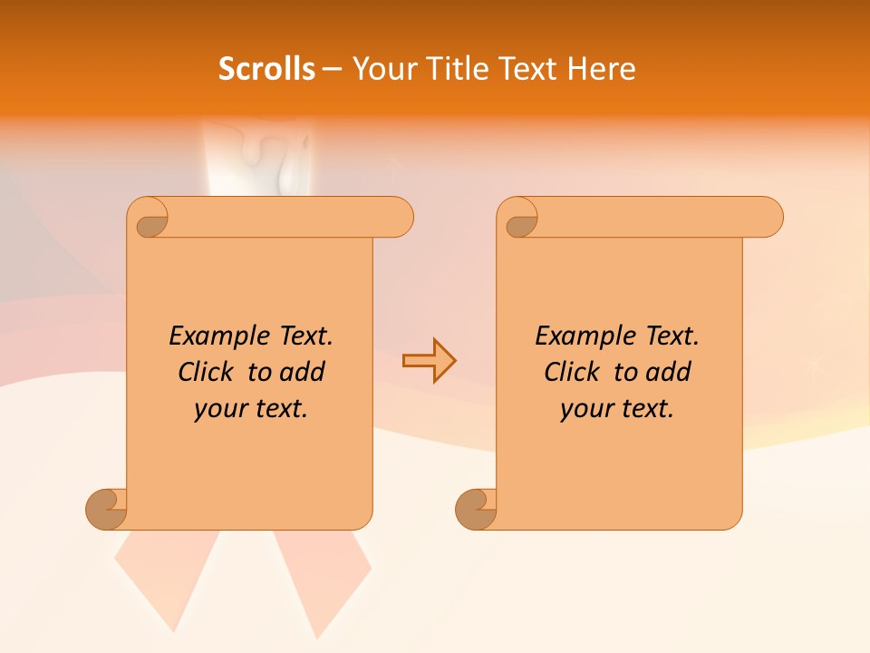 Light Isolated Hope PowerPoint Template