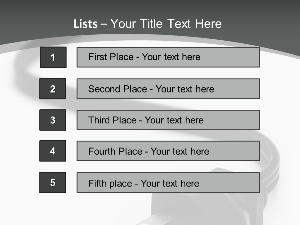 Power Supply Industrial PowerPoint Template