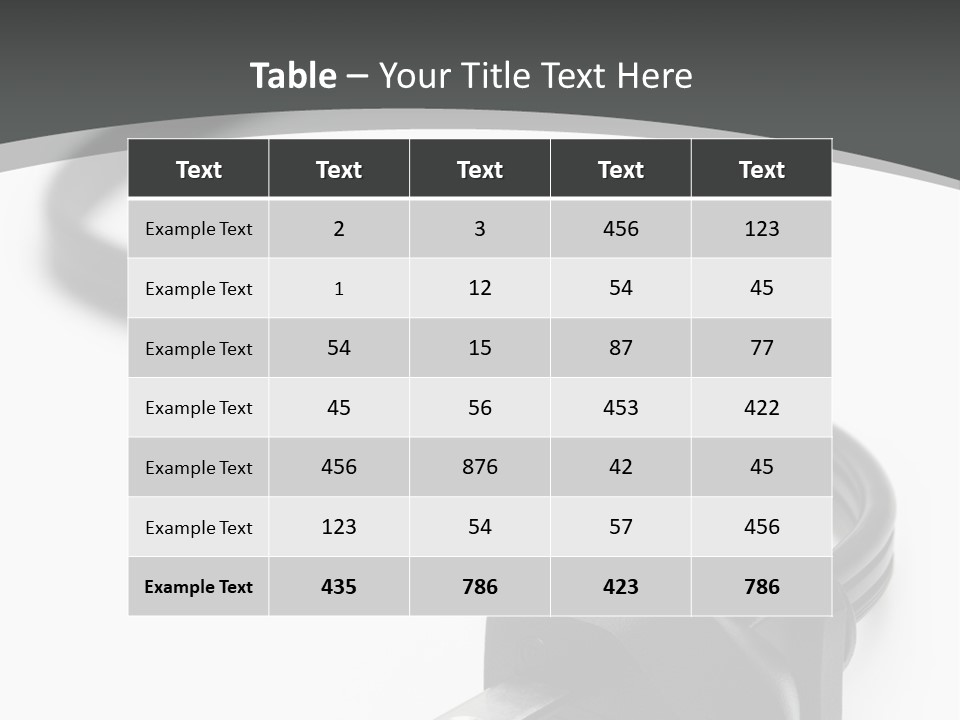 Power Supply Industrial PowerPoint Template