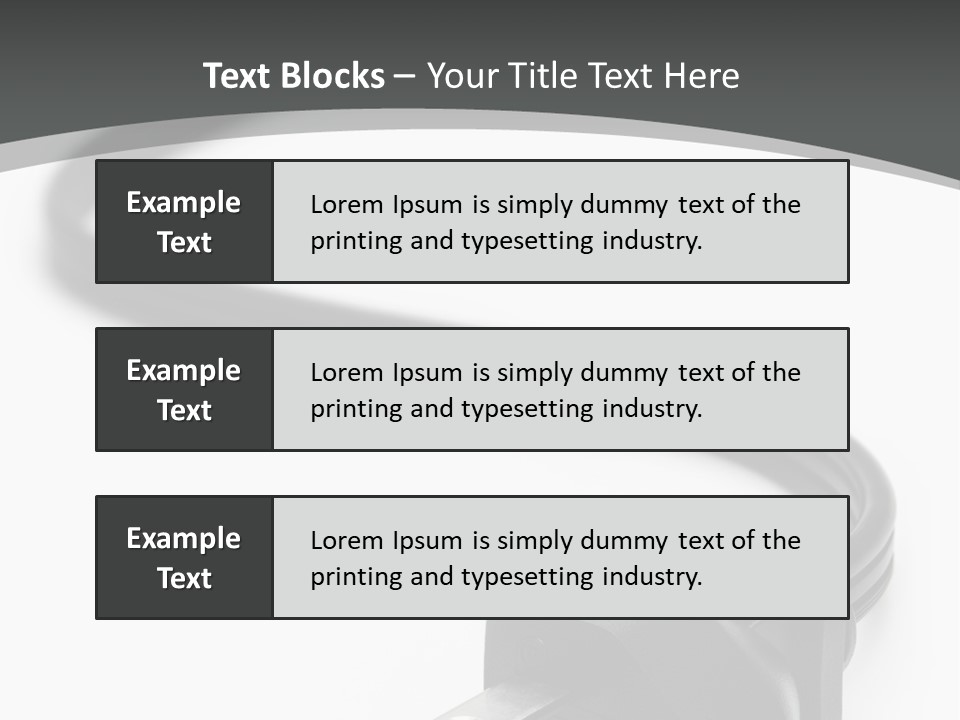 Power Supply Industrial PowerPoint Template
