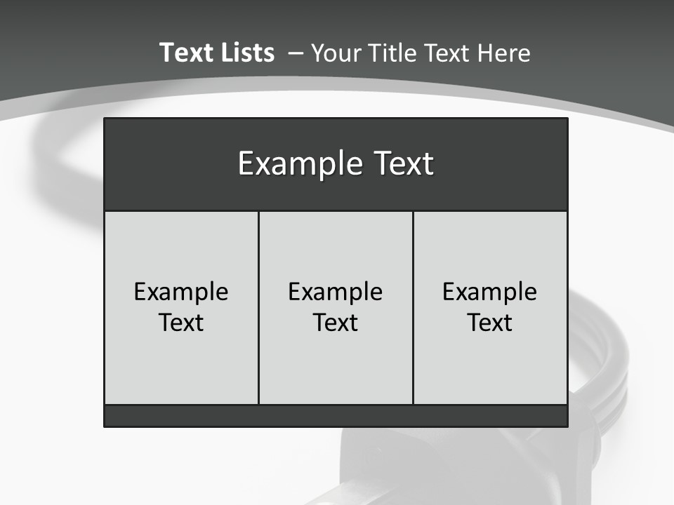 Power Supply Industrial PowerPoint Template