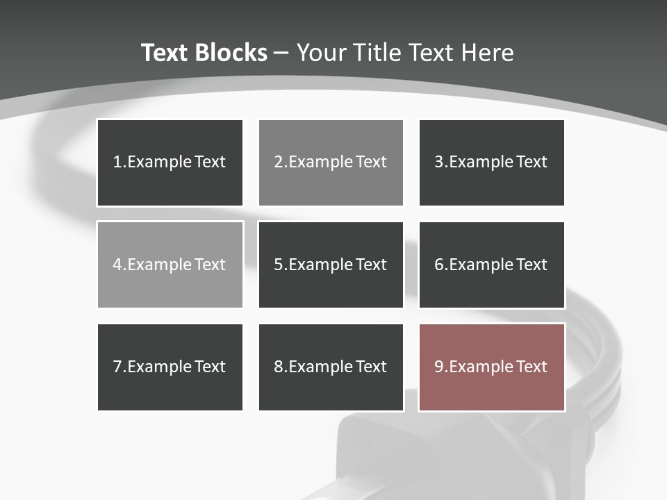 Power Supply Industrial PowerPoint Template