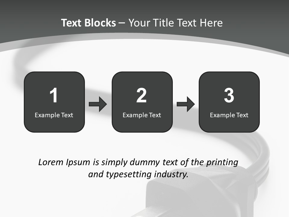 Power Supply Industrial PowerPoint Template