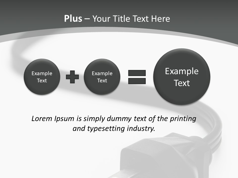 Power Supply Industrial PowerPoint Template
