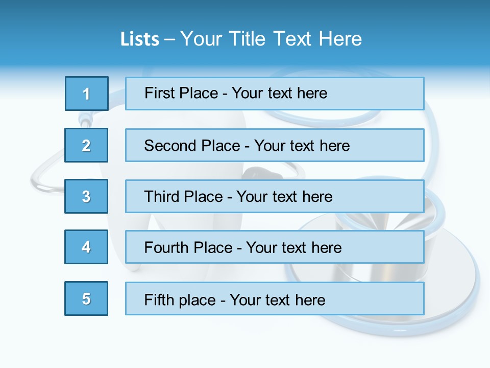 Object Medicine Dentist PowerPoint Template