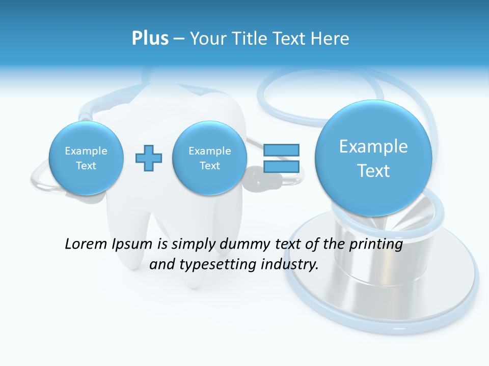 Object Medicine Dentist PowerPoint Template