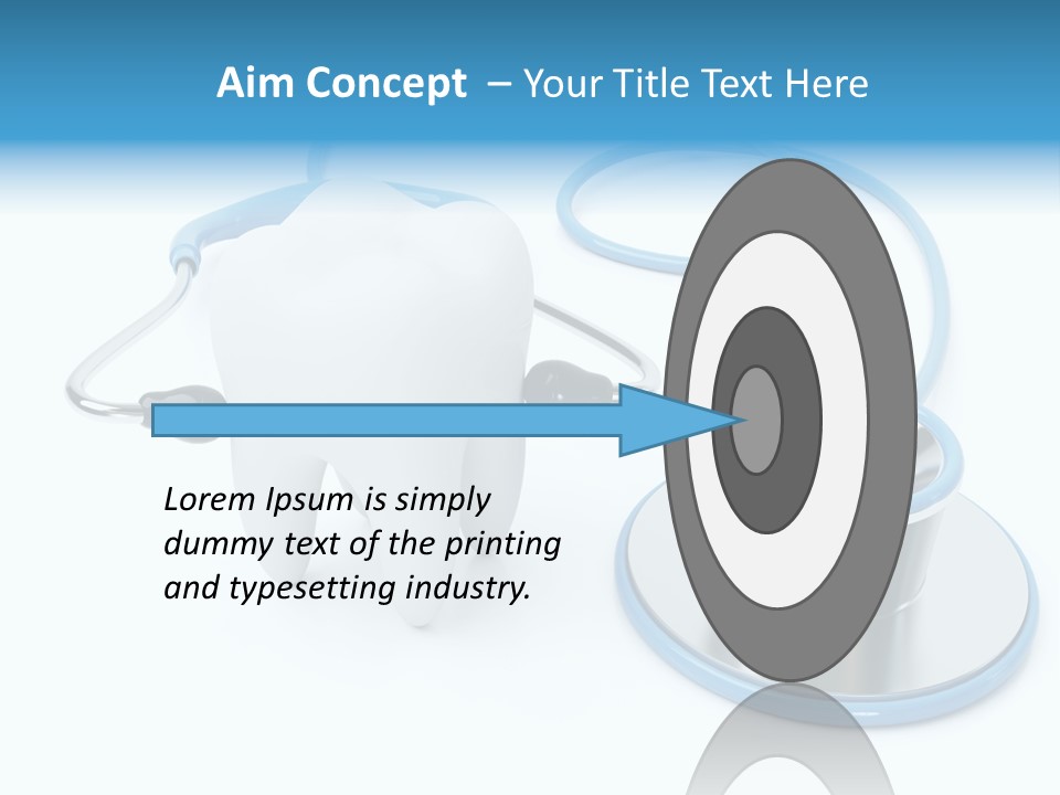 Object Medicine Dentist PowerPoint Template