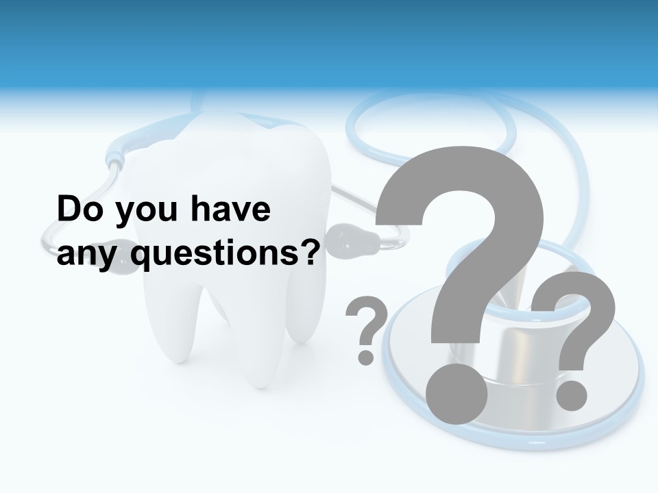Object Medicine Dentist PowerPoint Template
