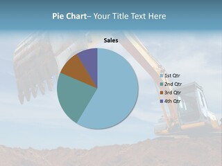 Shovel Land Working PowerPoint Template