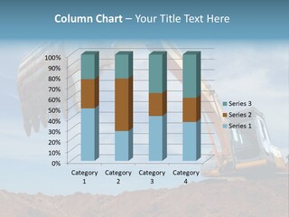 Shovel Land Working PowerPoint Template