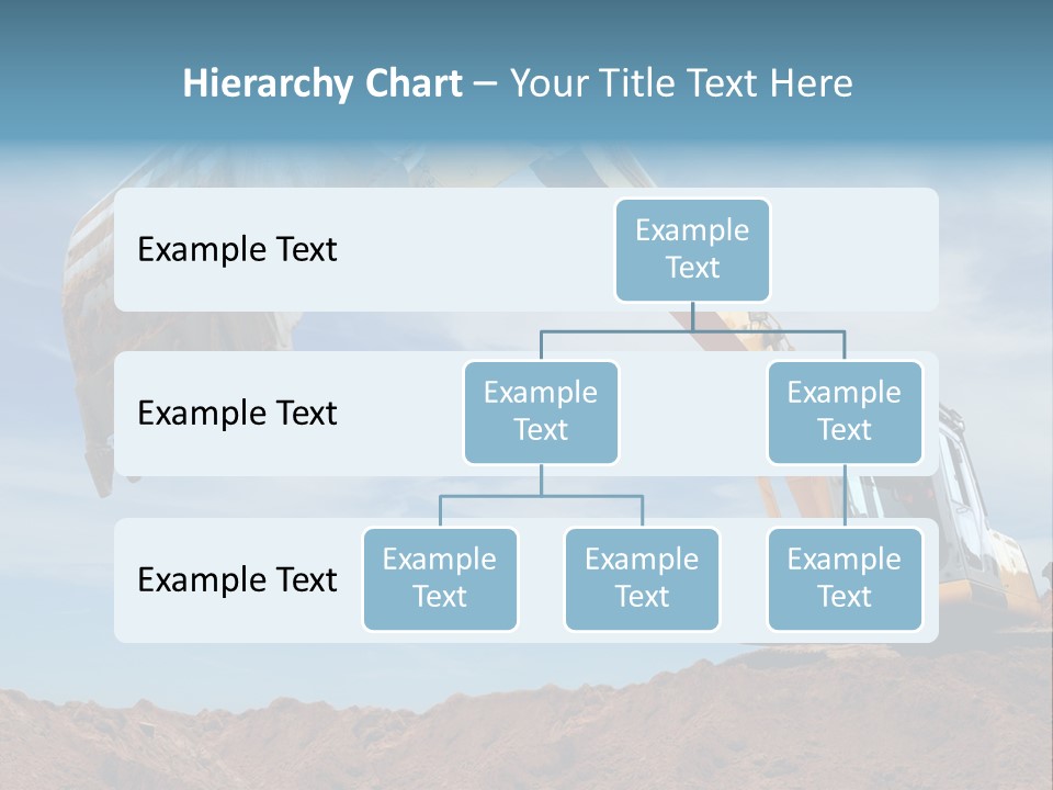 Shovel Land Working PowerPoint Template