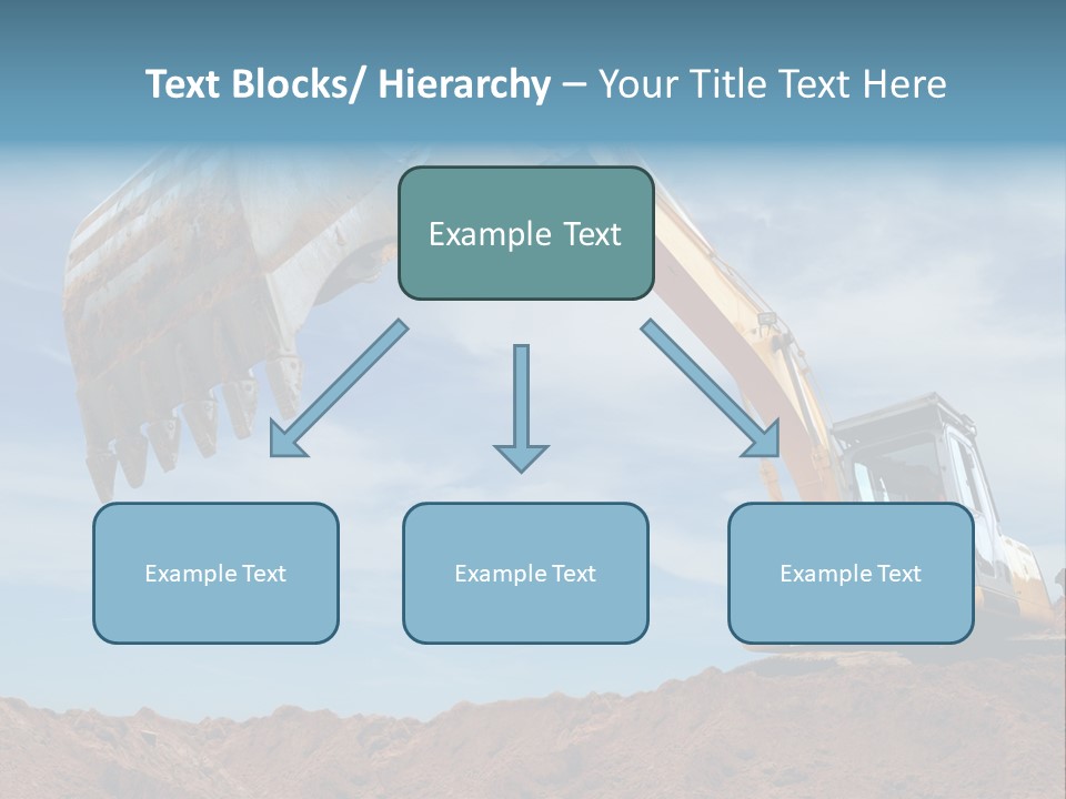 Shovel Land Working PowerPoint Template