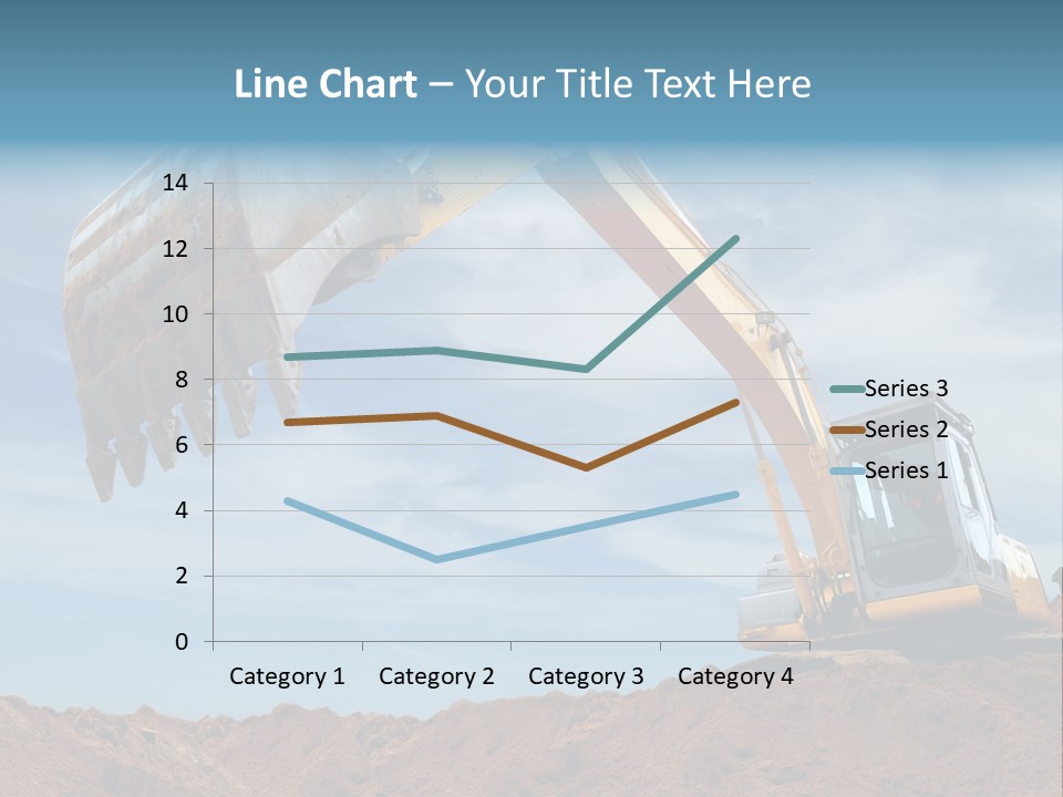 Shovel Land Working PowerPoint Template
