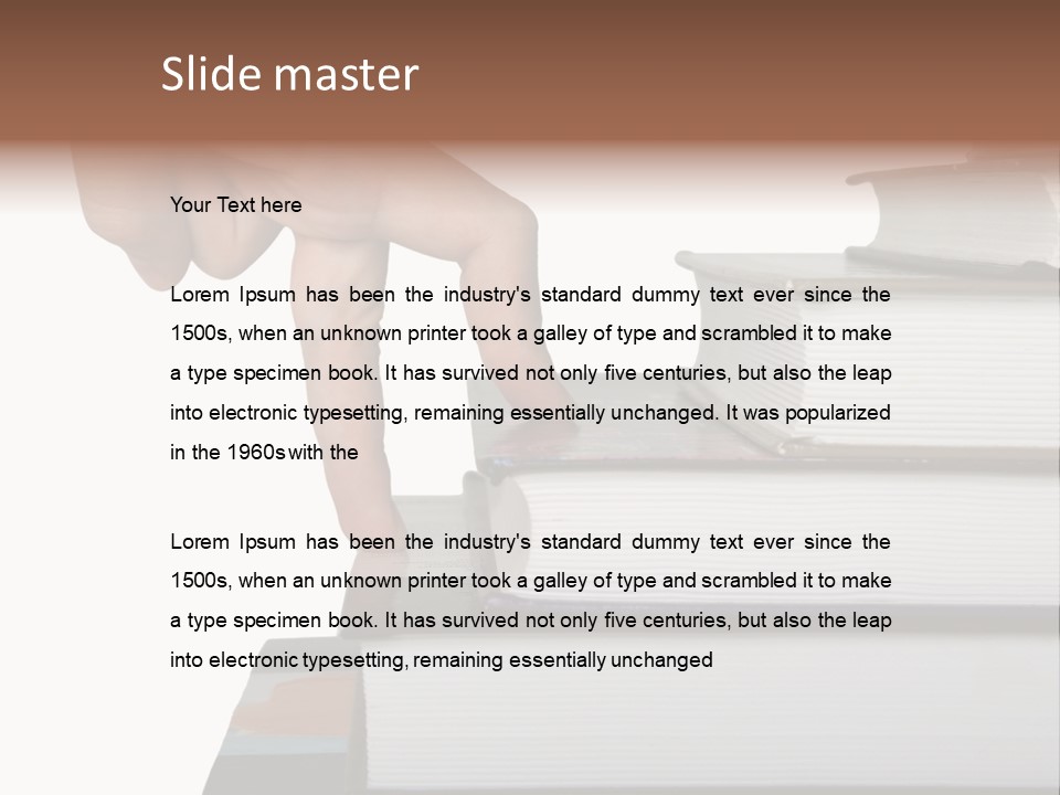 Promotion Improvement Life PowerPoint Template