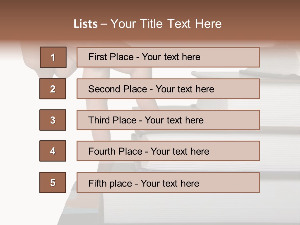 Promotion Improvement Life PowerPoint Template