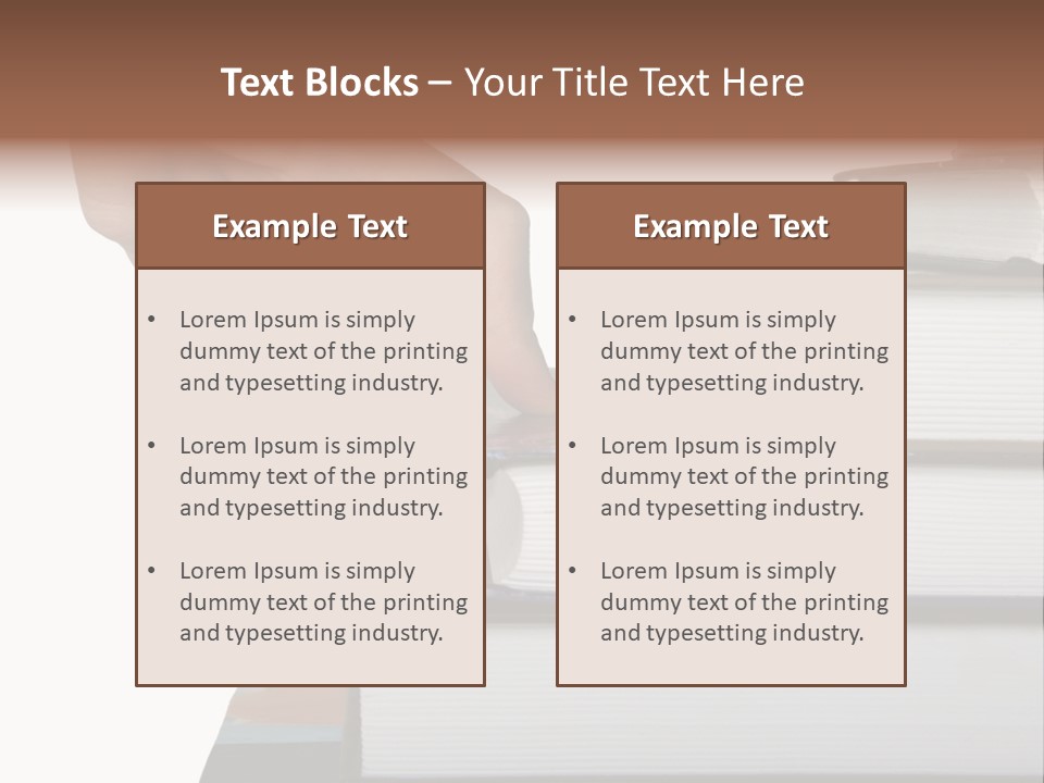 Promotion Improvement Life PowerPoint Template