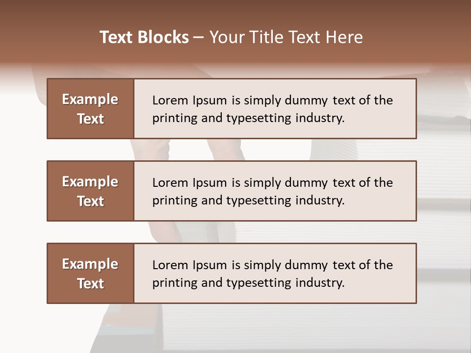Promotion Improvement Life PowerPoint Template