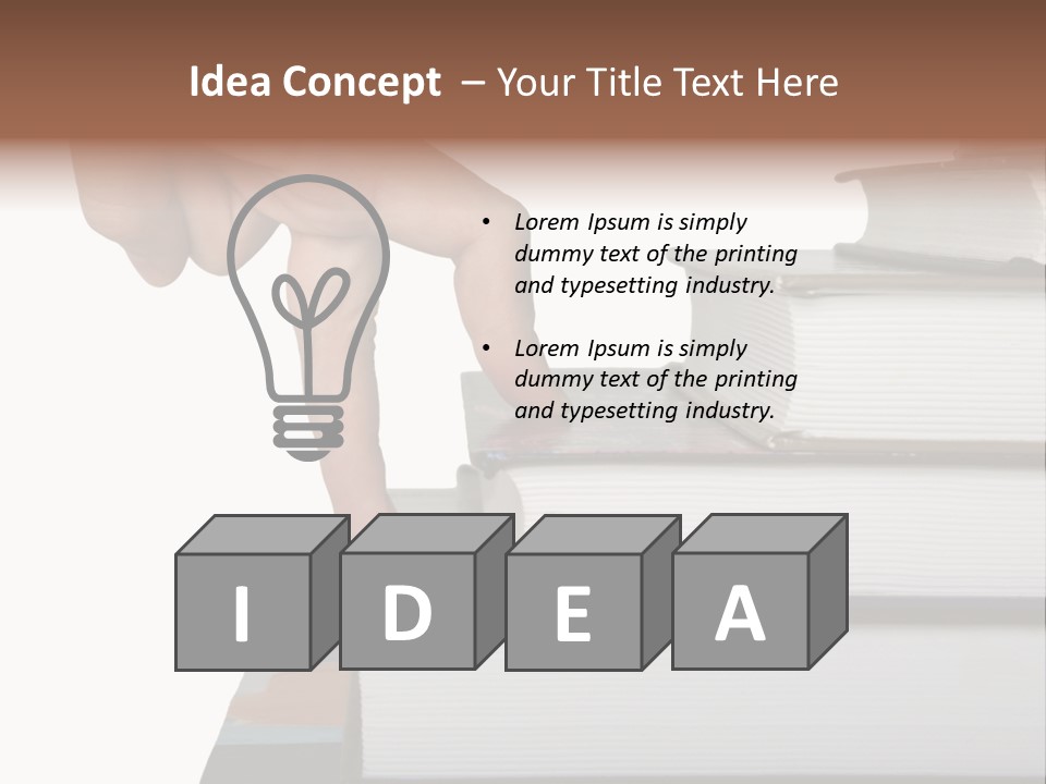 Promotion Improvement Life PowerPoint Template