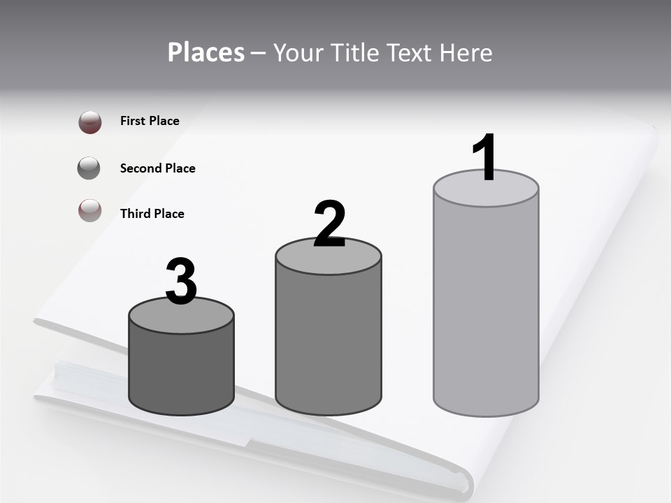 Empty Copy Brochure PowerPoint Template