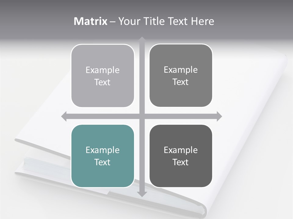 Empty Copy Brochure PowerPoint Template