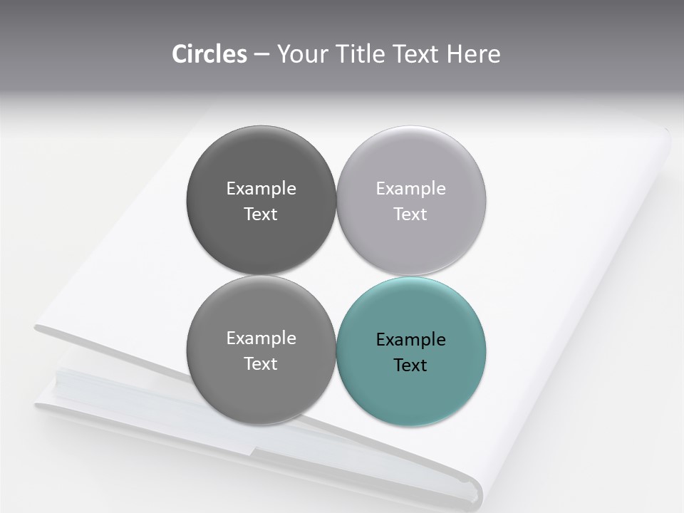 Empty Copy Brochure PowerPoint Template