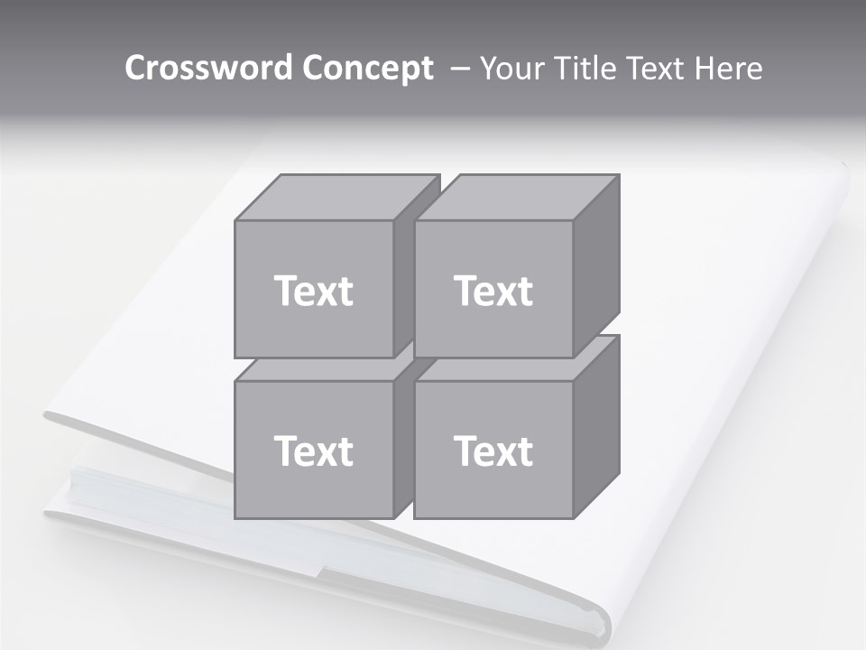 Empty Copy Brochure PowerPoint Template