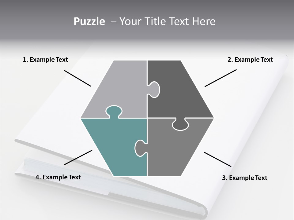 Empty Copy Brochure PowerPoint Template