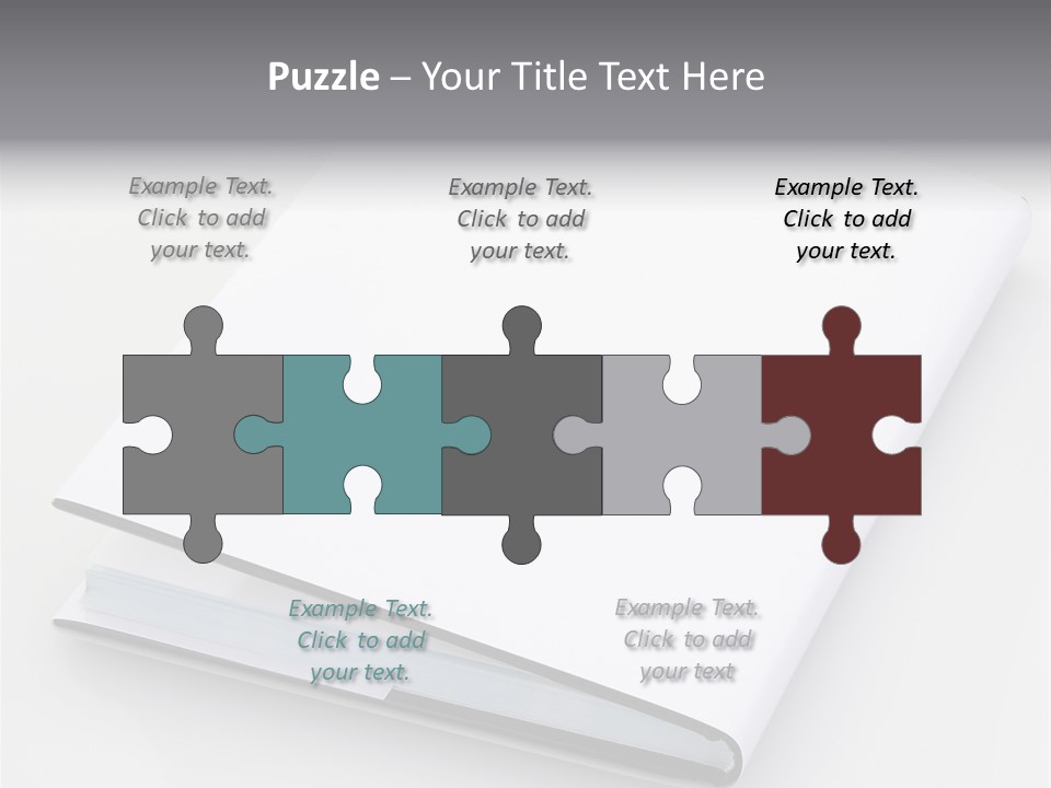 Empty Copy Brochure PowerPoint Template