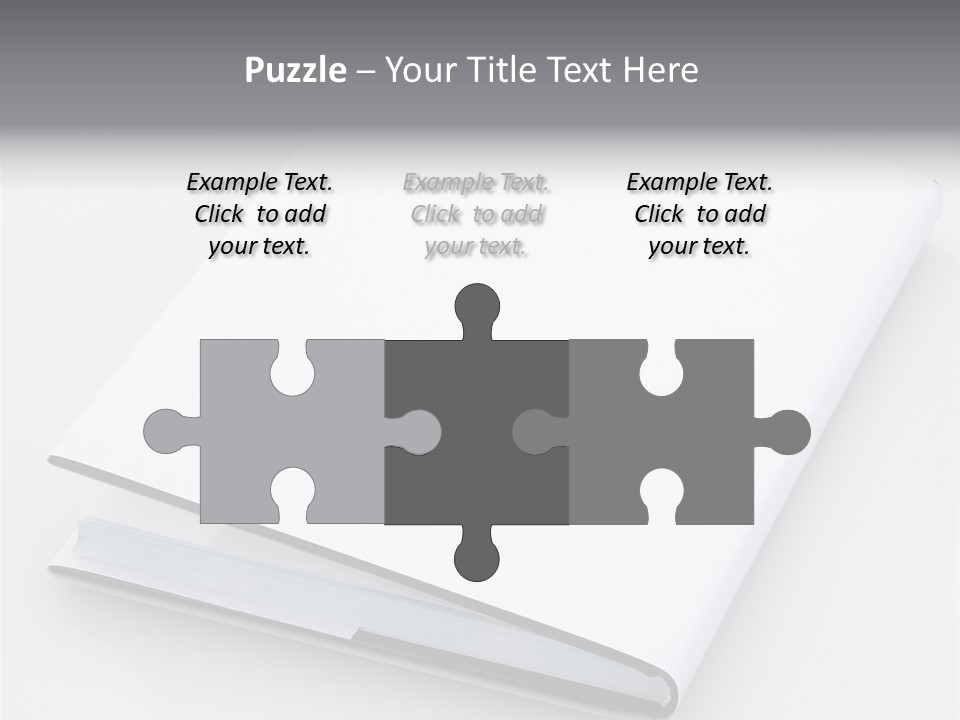 Empty Copy Brochure PowerPoint Template