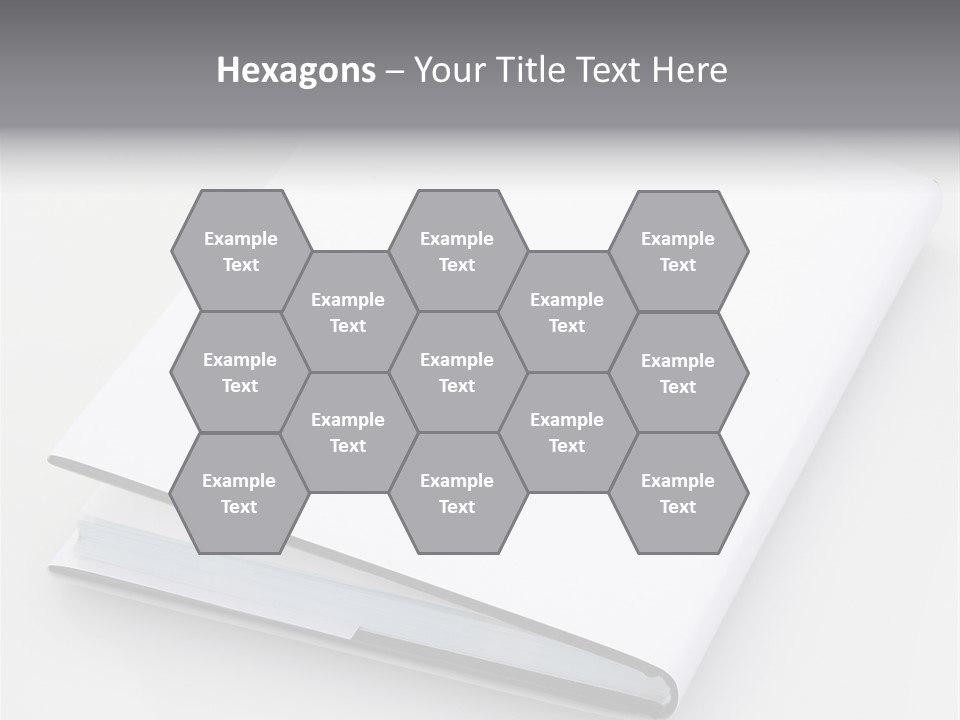 Empty Copy Brochure PowerPoint Template