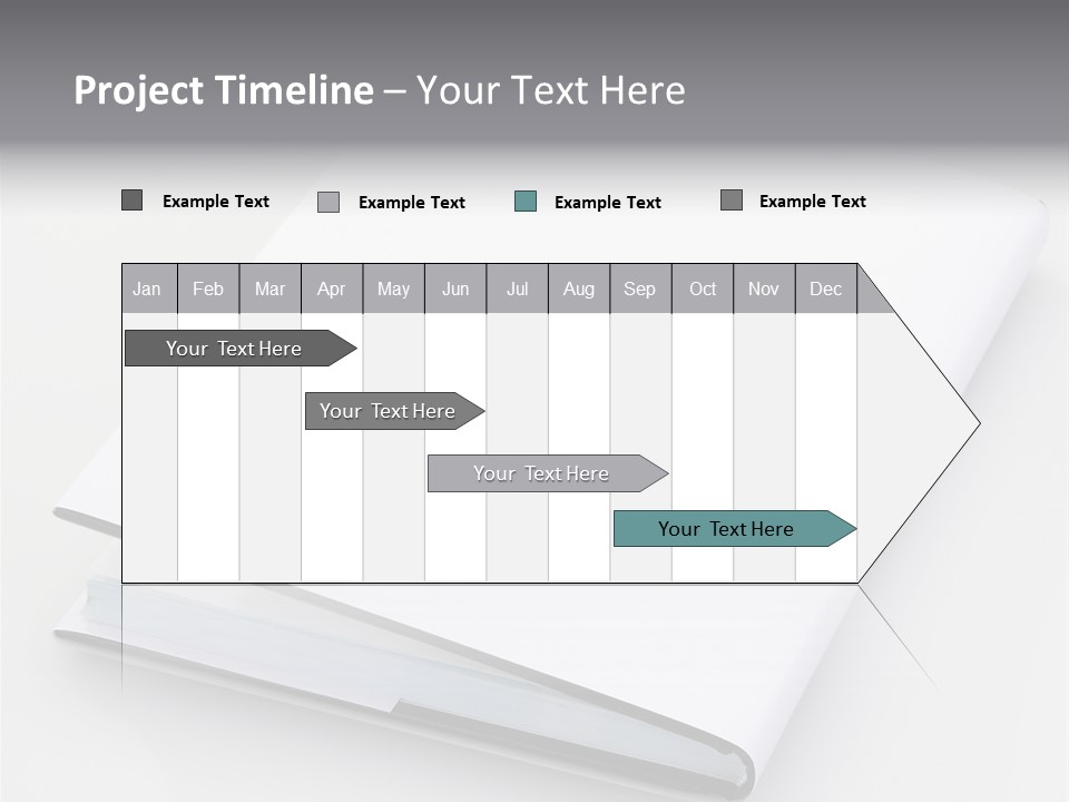 Empty Copy Brochure PowerPoint Template