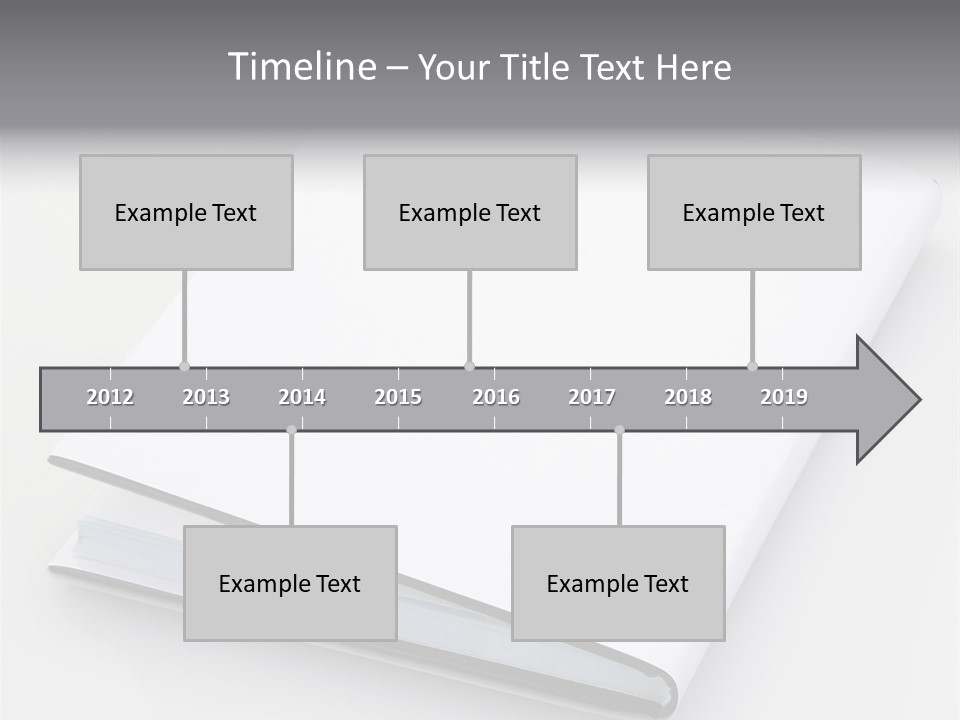 Empty Copy Brochure PowerPoint Template