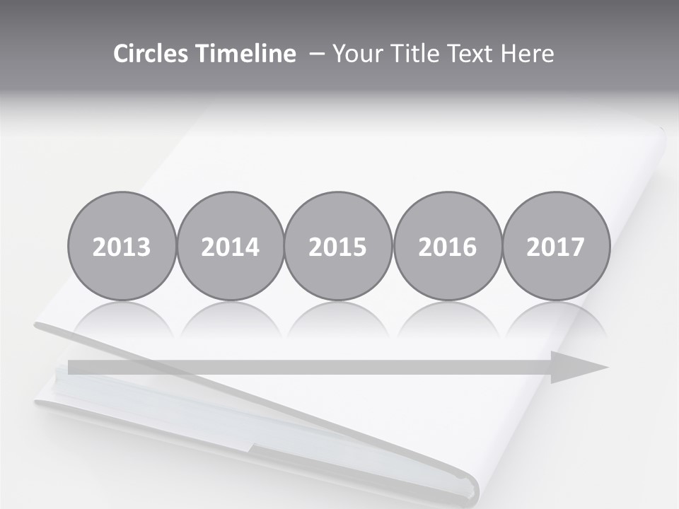 Empty Copy Brochure PowerPoint Template