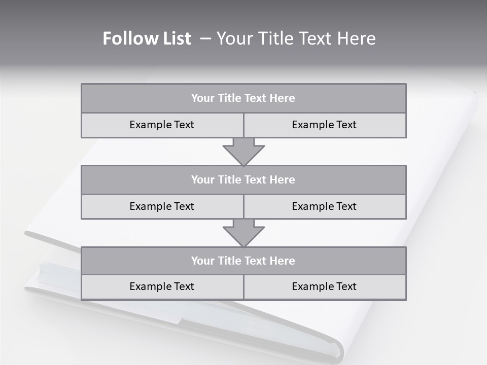 Empty Copy Brochure PowerPoint Template