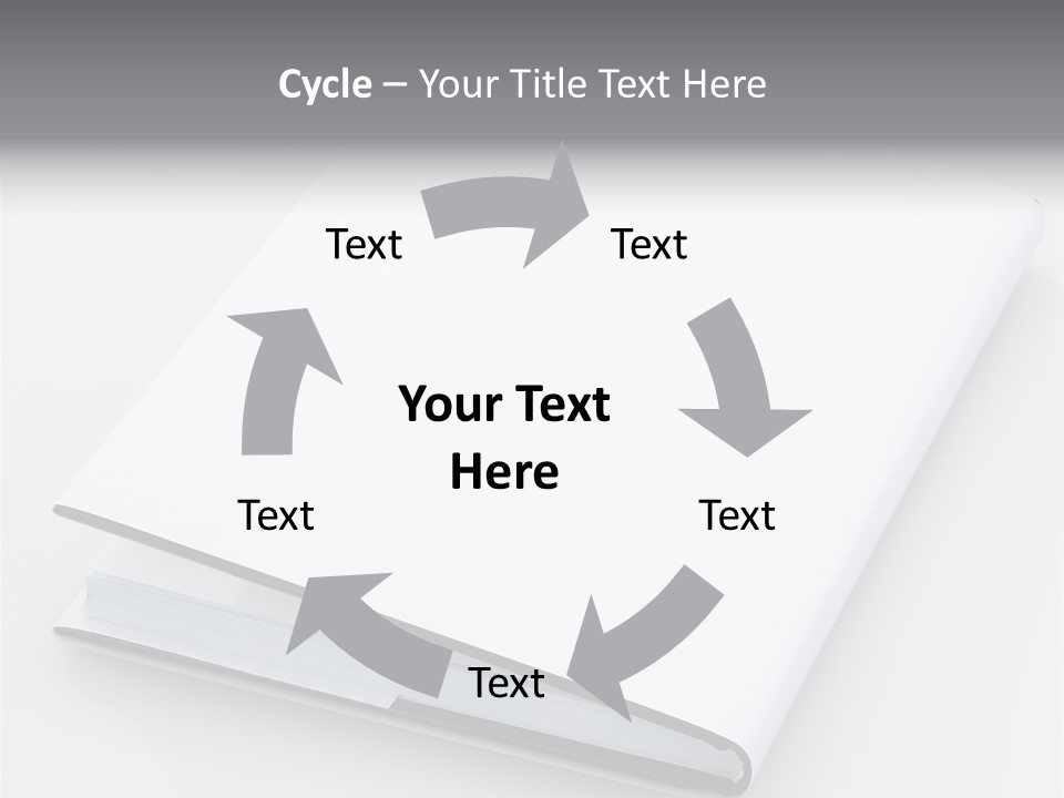 Empty Copy Brochure PowerPoint Template