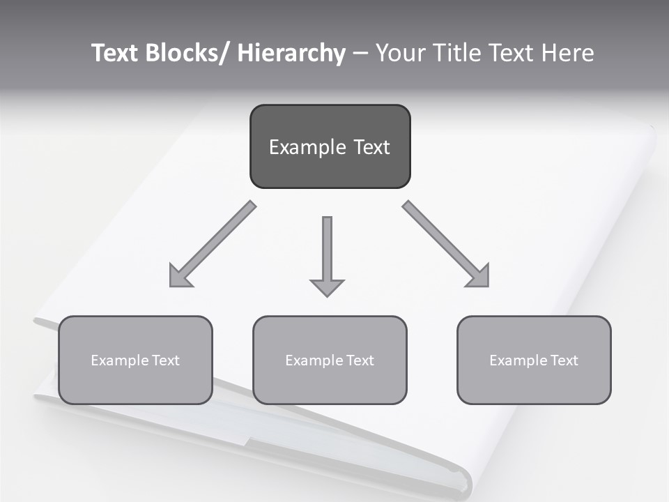 Empty Copy Brochure PowerPoint Template