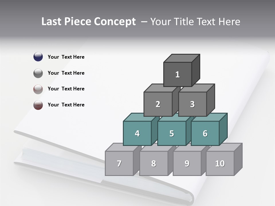 Empty Copy Brochure PowerPoint Template