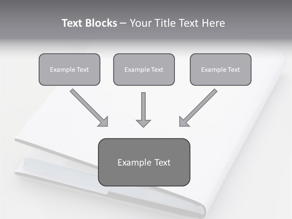 Empty Copy Brochure PowerPoint Template
