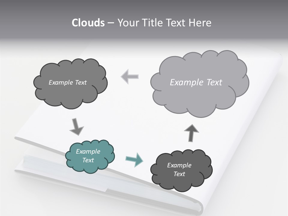 Empty Copy Brochure PowerPoint Template