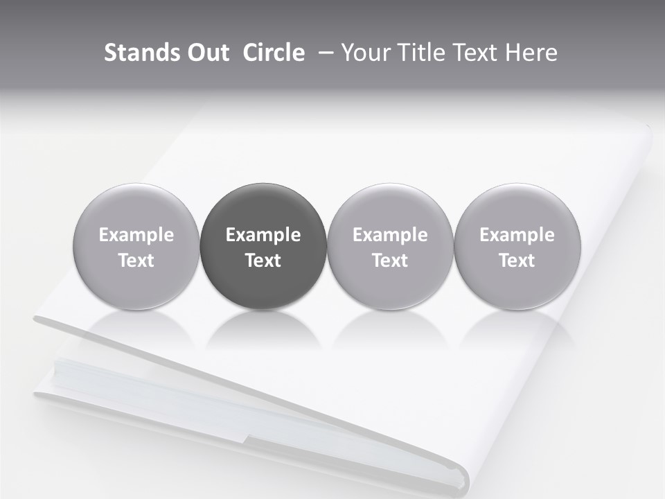 Empty Copy Brochure PowerPoint Template