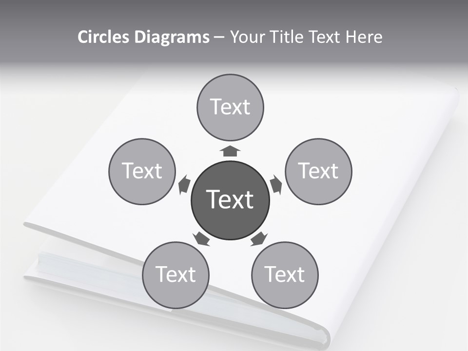 Empty Copy Brochure PowerPoint Template