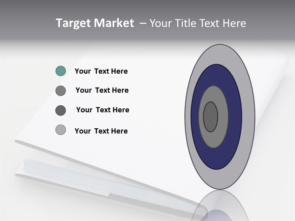 Empty Copy Brochure PowerPoint Template