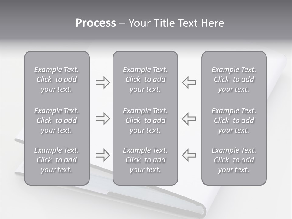 Empty Copy Brochure PowerPoint Template