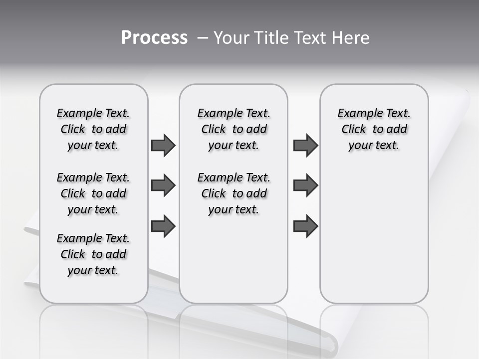Empty Copy Brochure PowerPoint Template