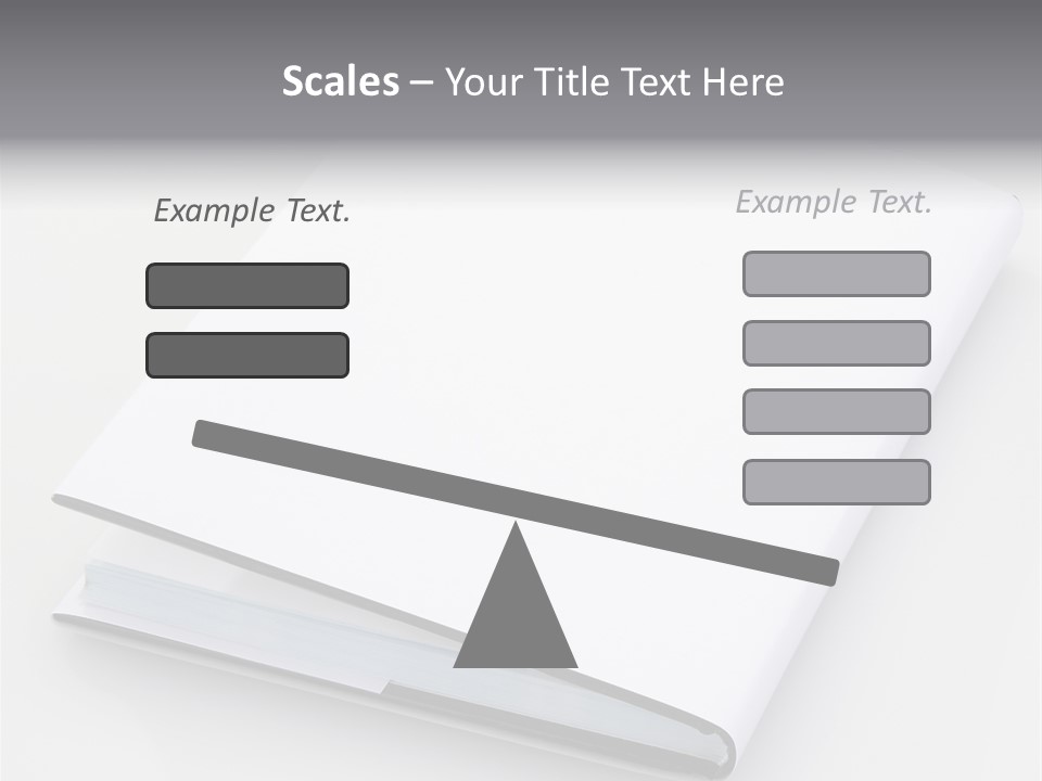 Empty Copy Brochure PowerPoint Template