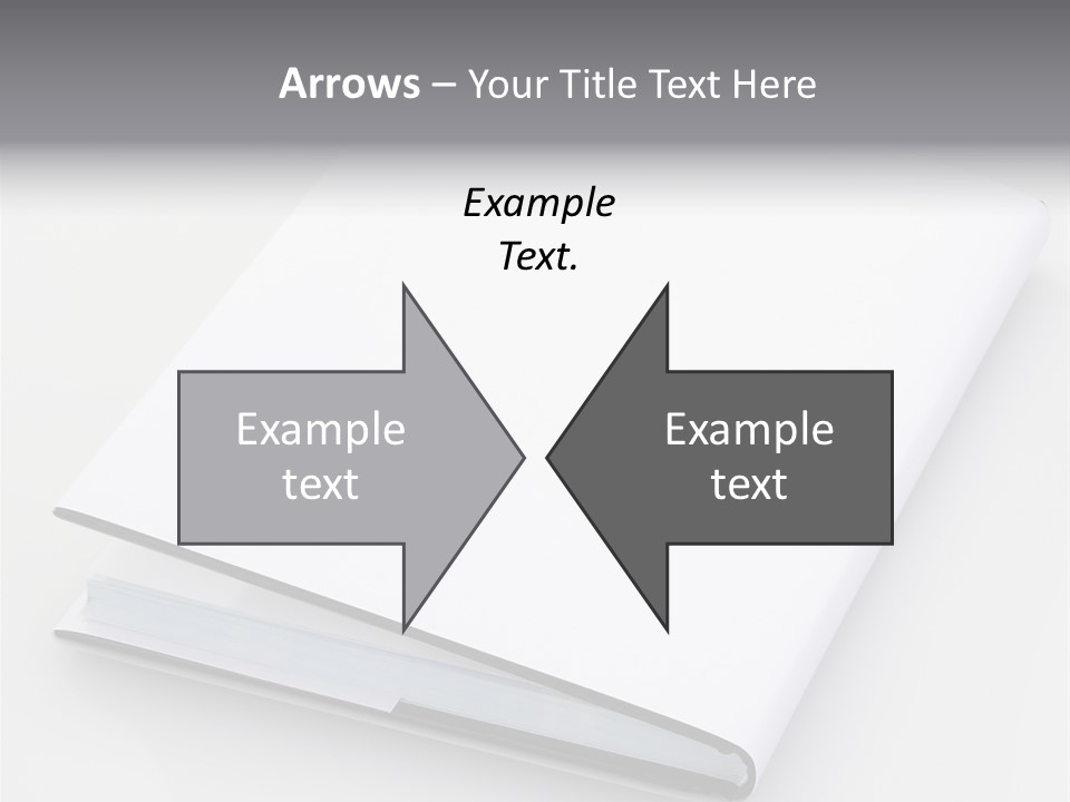 Empty Copy Brochure PowerPoint Template