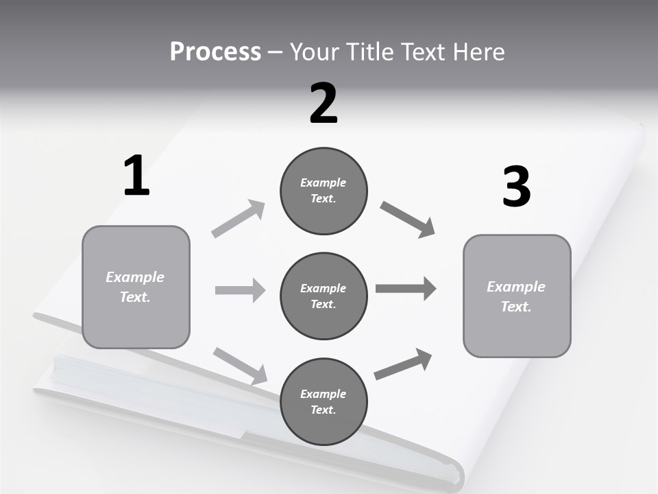 Empty Copy Brochure PowerPoint Template